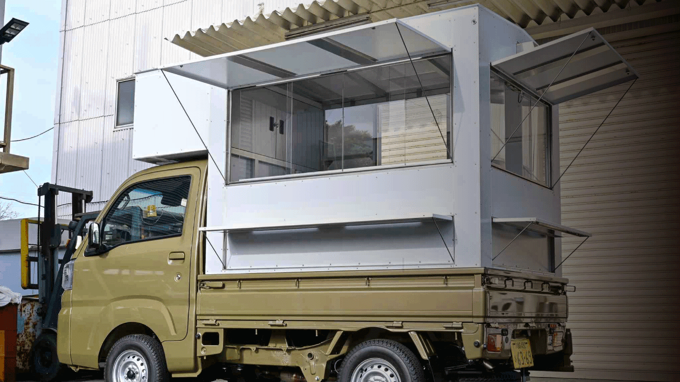 製品仕様-軽トラックキッチンカー | キッチンカー「Easy Stall」